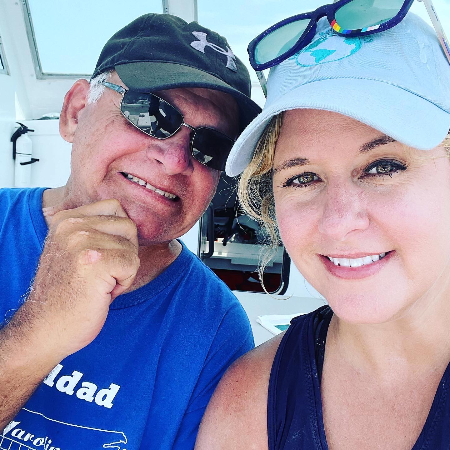 Rick Kiser with his daughter Leslie